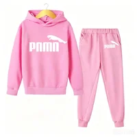 3-12 Years Children Holiday Gifts 2pcs Set Boy Girl Kid's Clothes Hoodie+Pants Suit  Spring Autumn Tracksuit 3