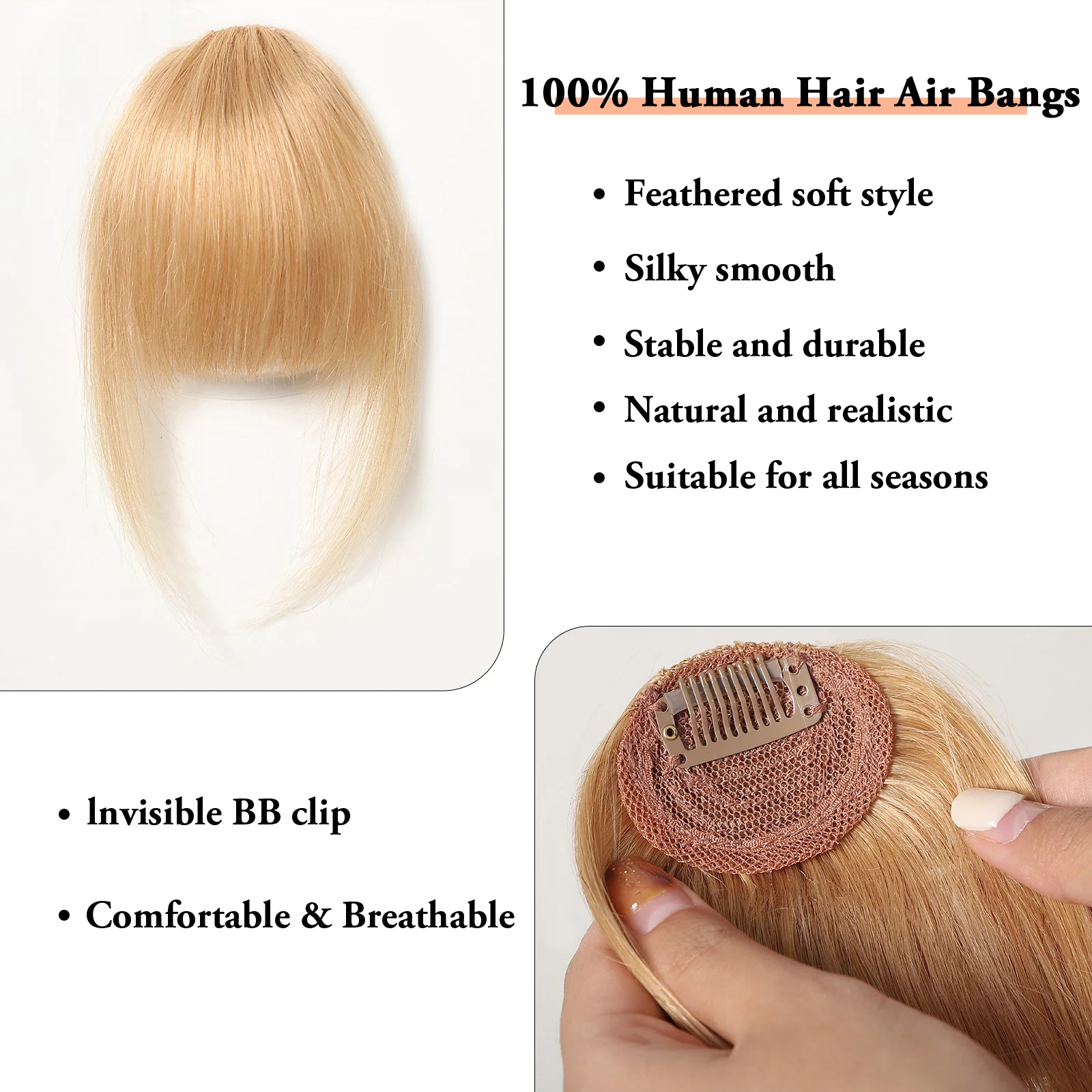 Thumbnail 3 - #5 Trending Clip-In Fringe Bangs Right Now