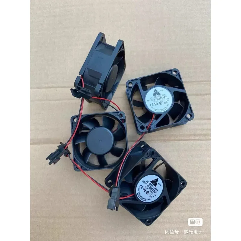 for Delta AFB0624EH 6CM 24V 0.36A Double Ball Bearing Cooling Fan