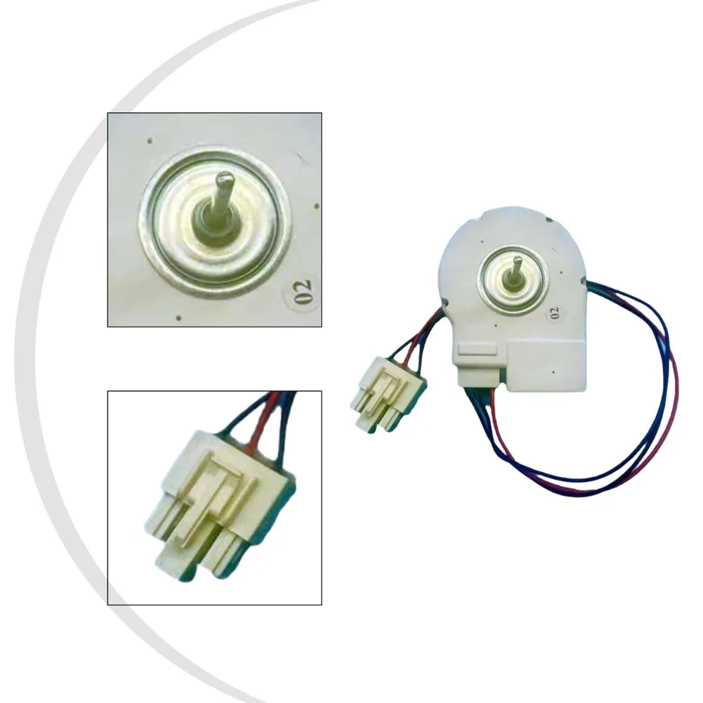 Replacement Refrigerator Fan Motor For Midea BCD330WTV Cooling Unit Precise Fit Low Noise DIY Repair Accessory