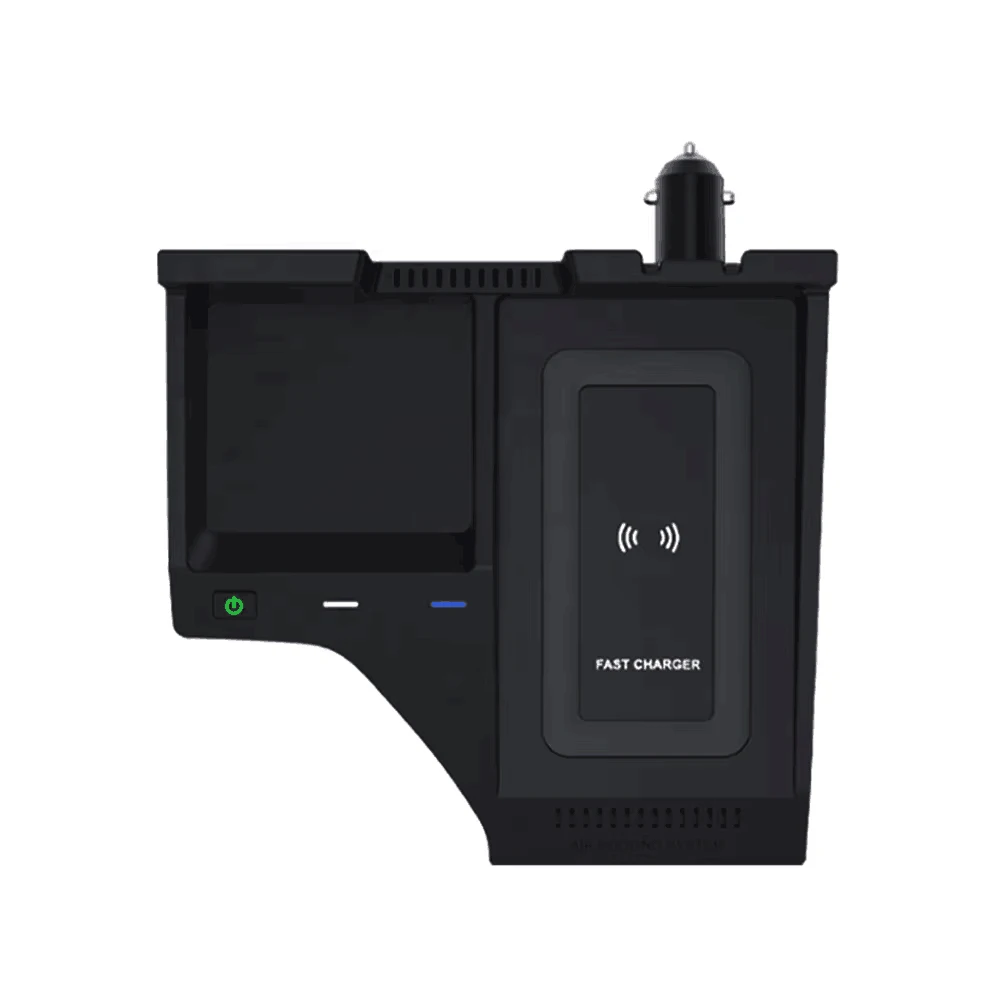 Car Phone Holder Mount Wireless Charger Fast Charging For Nissan Sylphy Sentra 2020 2021 2022 2023 Interior