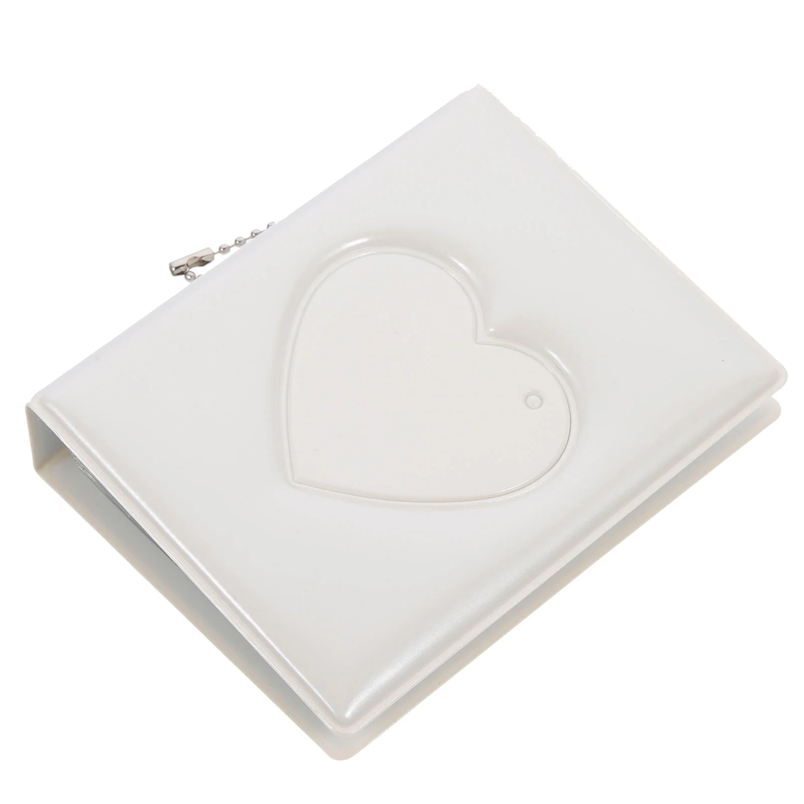 Love Photo Album The Gift Heart Scrapbook Multicolor Portable Holder Small Pvc Photocard Kids Travel