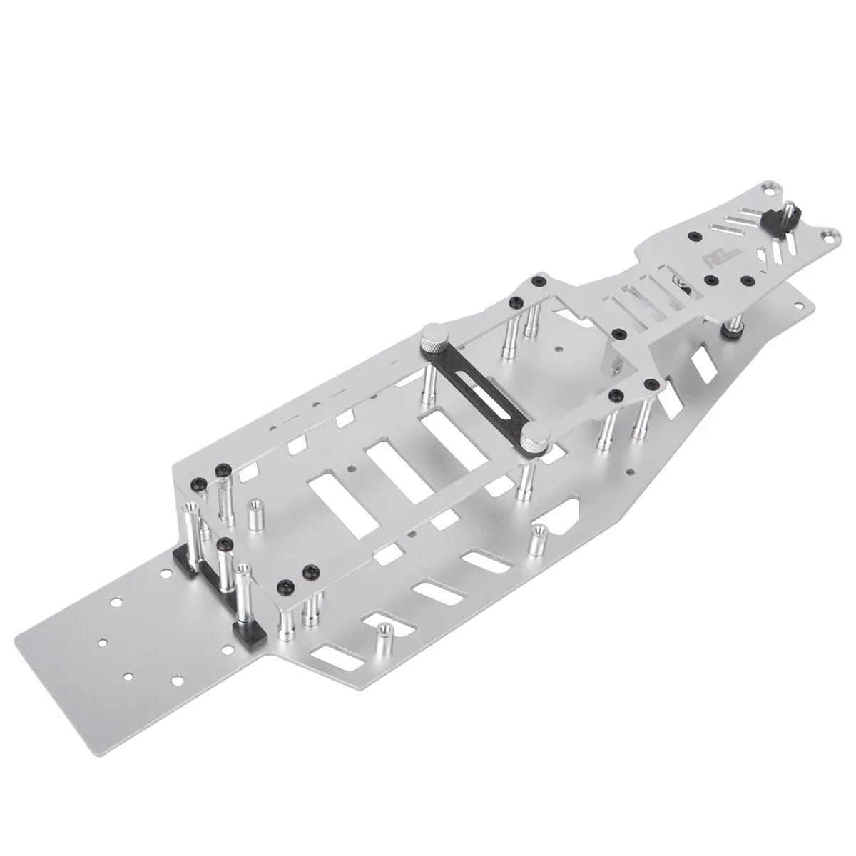 Aluminum Lower Upper Chassis Kit for Traxxas 2WD Rustler VXL Bandit