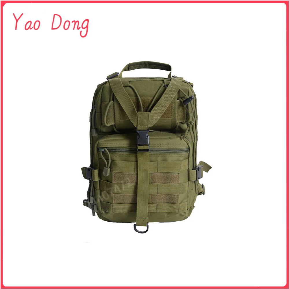 Yao Dong Tactical one-shoulder waterproof army fan Tactical chest hanging bag attack patrol hiking backpack Tactical diagonal ba