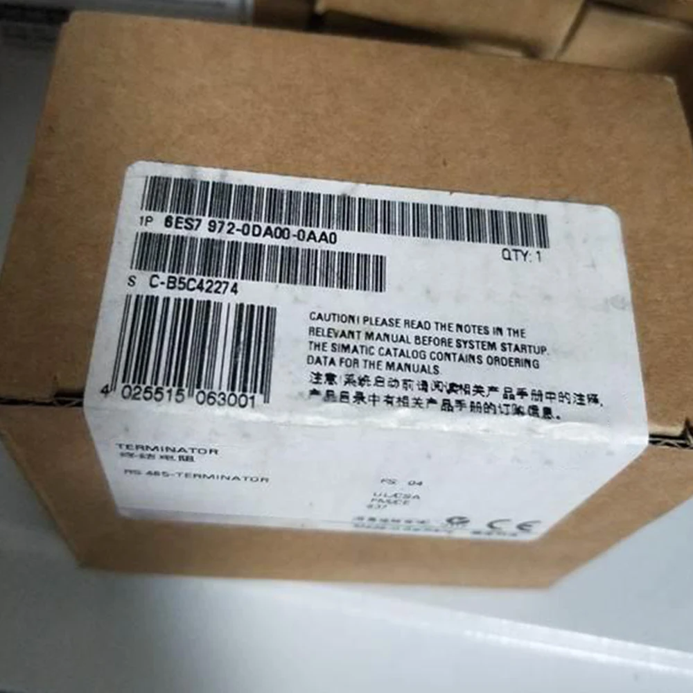 Brand New in Box Sealed For Siemens 6ES7 972-0DA00-0AA0 6ES7972-0DA00-0AA0 Terminal Control Module