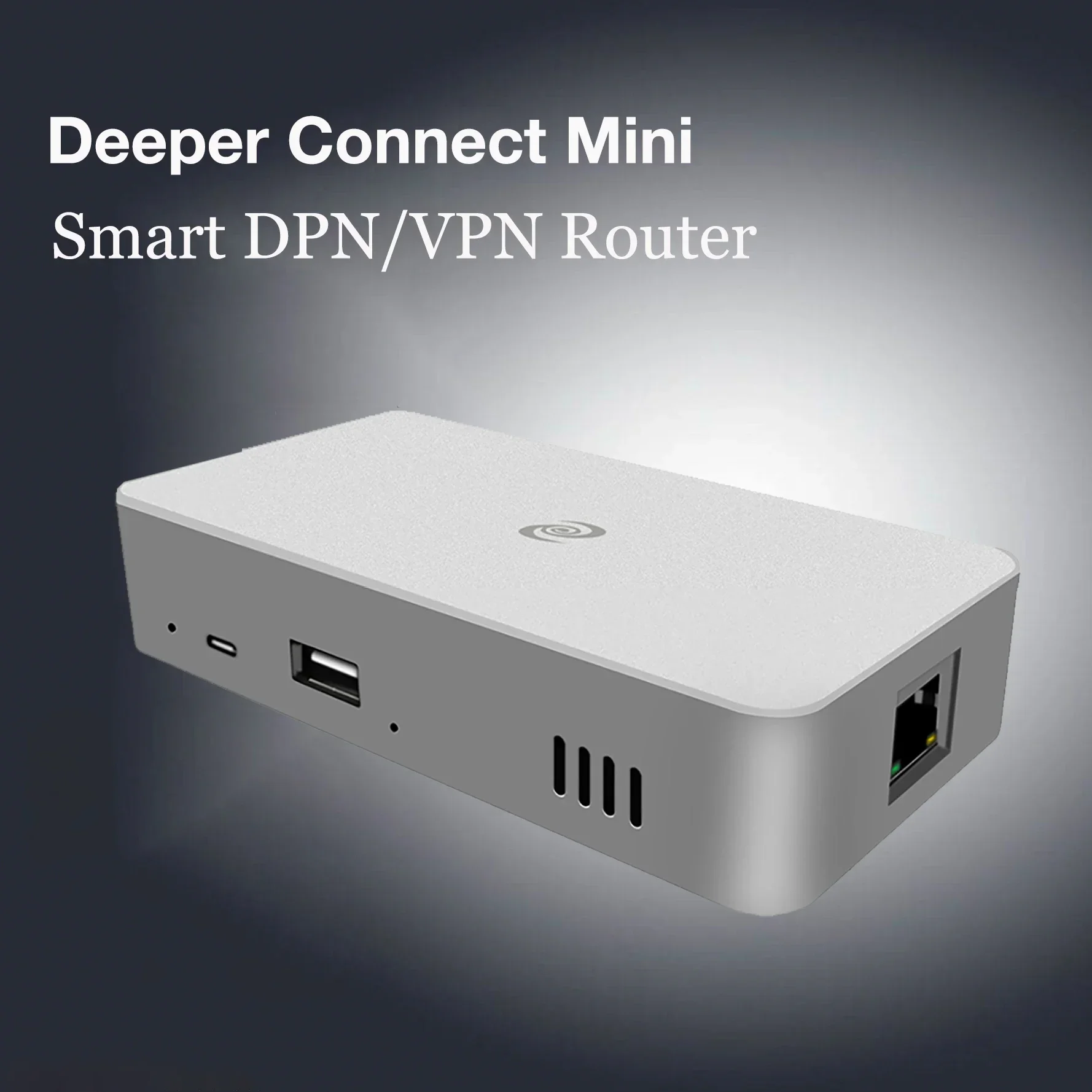 Deeper Connect Mini Decentralized VPN Cybersecurity Router with Global IP Auto-Switching Feature