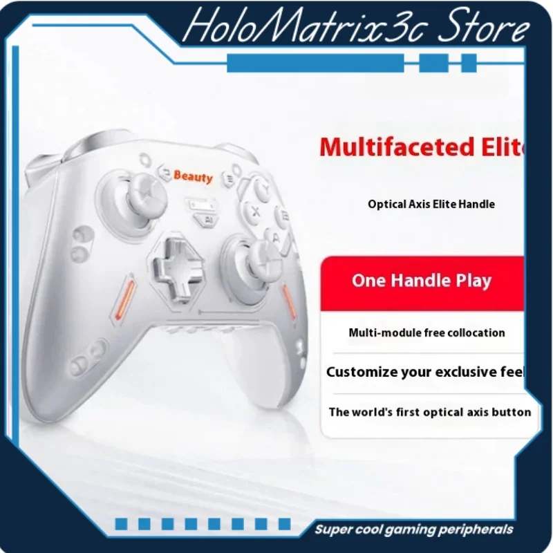 Betop Zeus2 Gamepads controller Customized Parameter Software Optical Axis Button Anti Wear Rocker Supports Pcwireless Gamepads