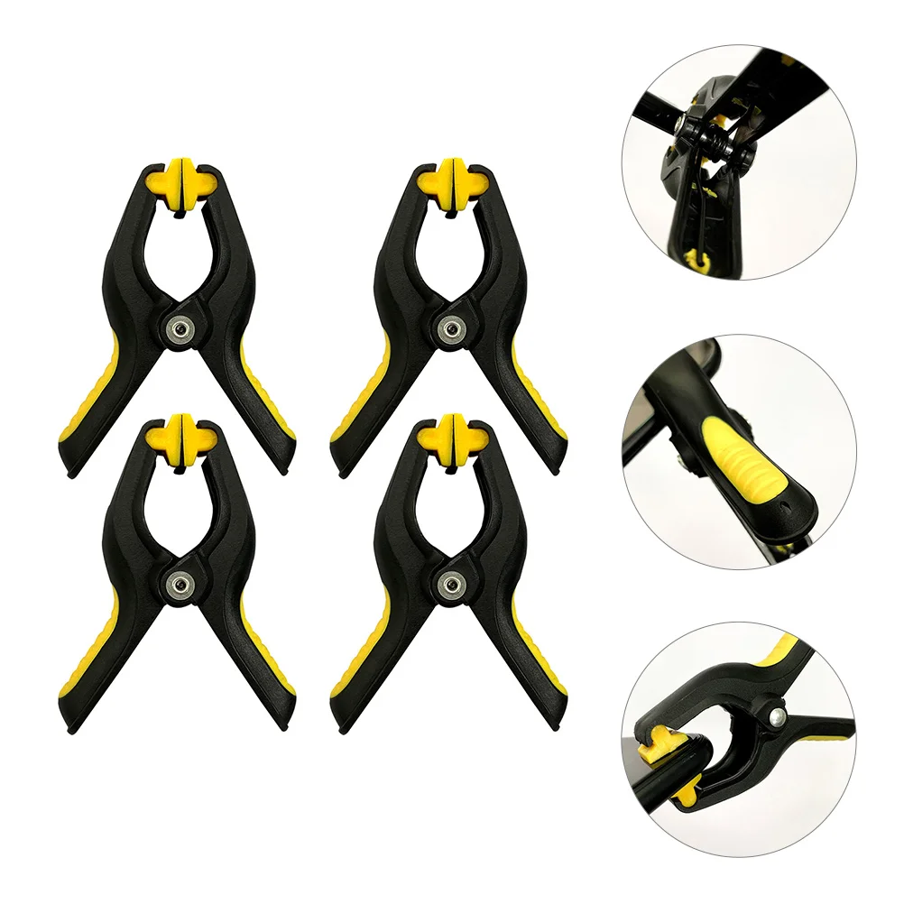 

4 Pcs Screen Repair Clip Phone Fixing Clamp Tool Securing Tablet Lcd Clamps Tools Steel Fixture