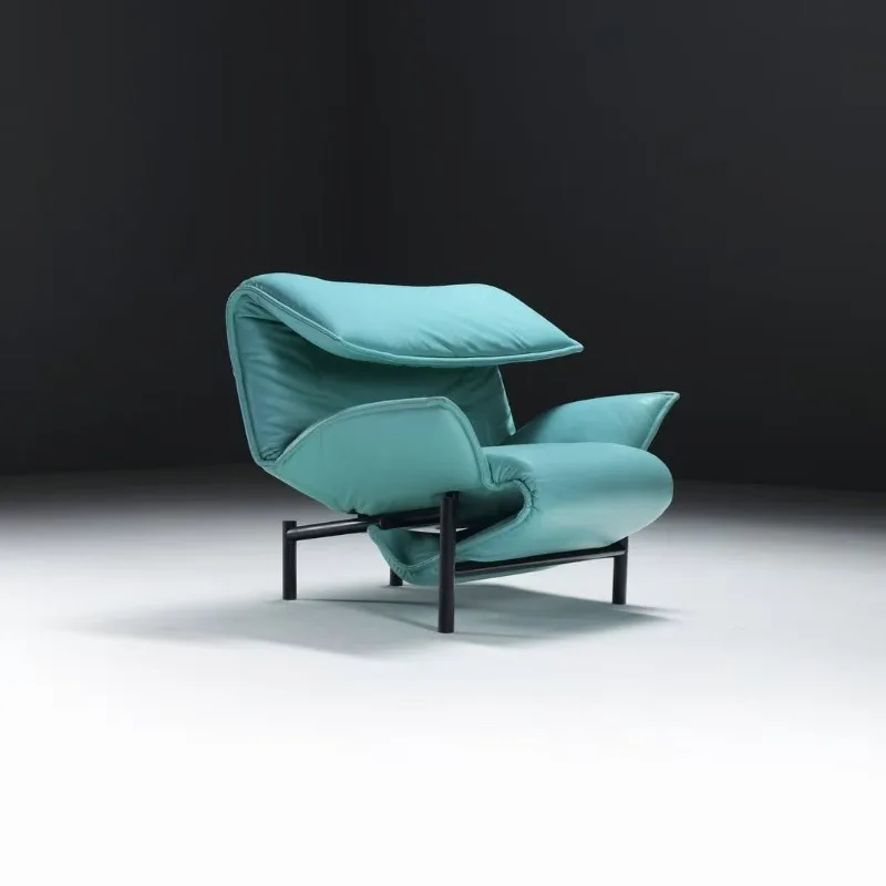 

Lazy Sofa Single Reclining Computer Chair 2025 New Sitting and Sleeping Office Folding Lunch Break Lounge Chair