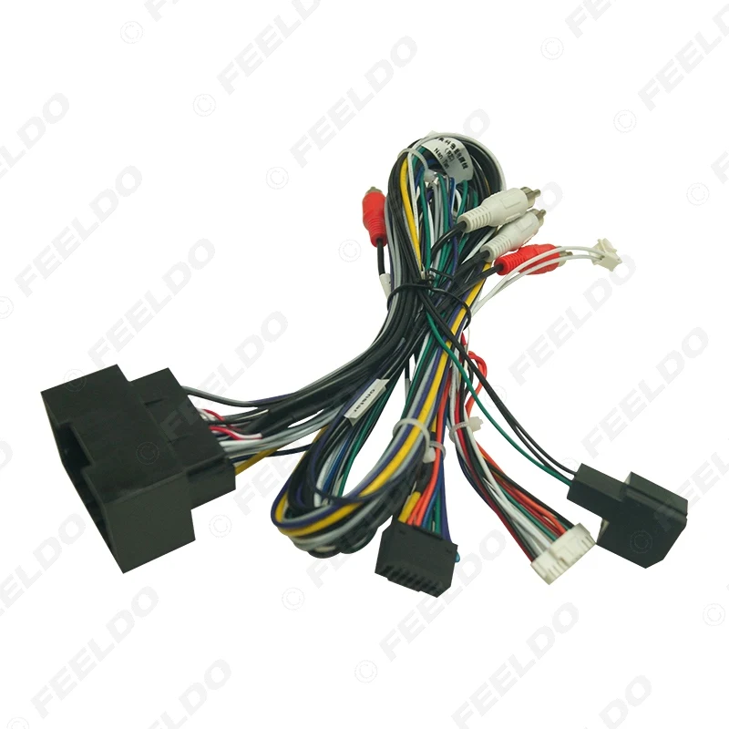 Car 16PIN Audio DVD Player Power Calbe Adapter For Chevrolet Encore Opel Moka Stereo Plug Wiring Harness