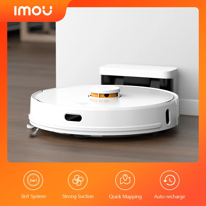 IMOU Robot Vaccum Cleaner RV-L11RV1C Cleaner 2-in-1 Vacuum Cleaner and Mop App Remote Control 3200mah Long Term Battery