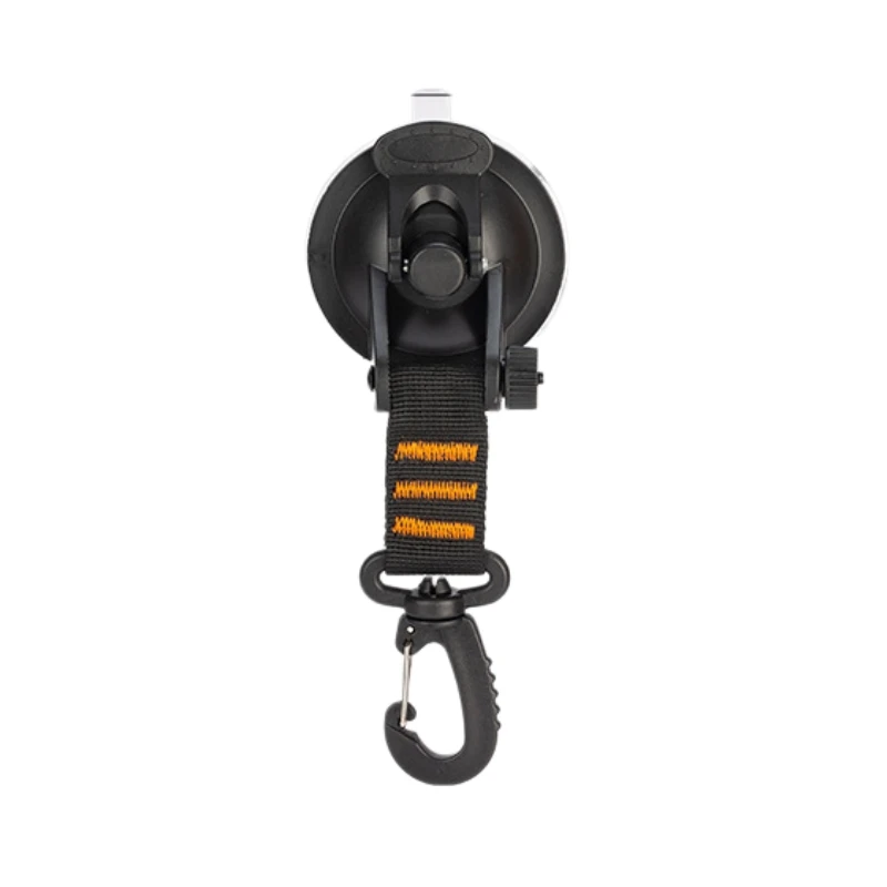 Hochleistungs-Saugnapfhalterung mit Haken für Outdoor-Reisen, Camping, Karabiner-Organizer für Zuhause, Outdoor-Camping, Auto-Seitenmarkise