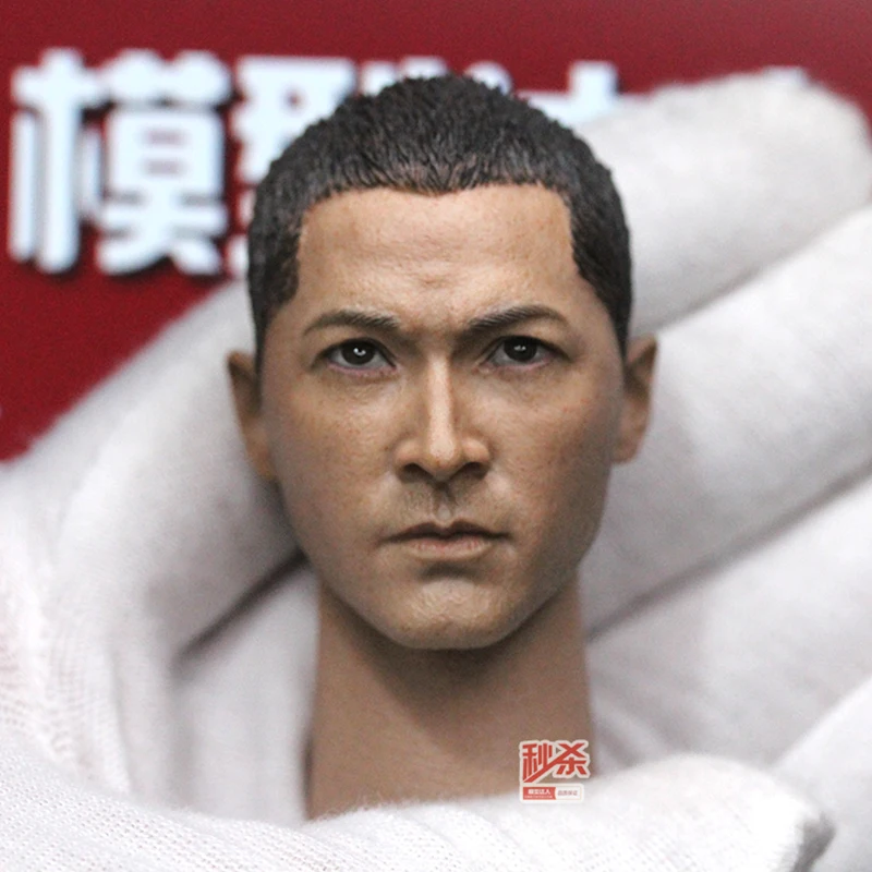 

1/6 Male Soldier Head Sculpt Head Carving Model Fit 12'' Action Figure Body Dolls