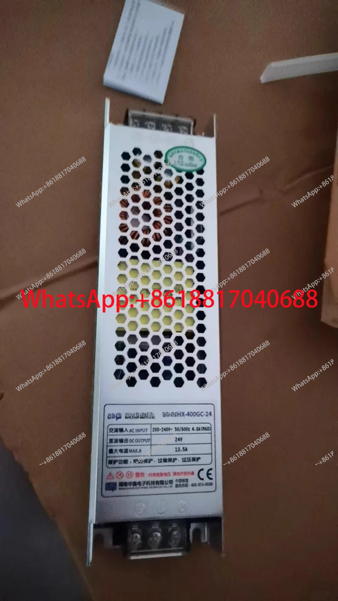 

Бесшумный источник питания для внутренней ленты, 400 Вт, 12 В, 33 А, 24 В, 13,5 А, блок питания для светового короба HX-400GC