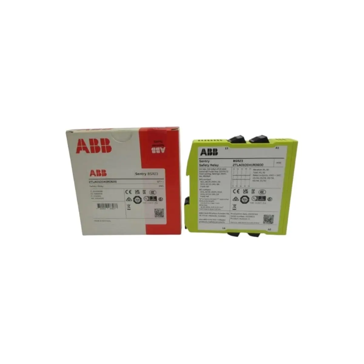 

Sentry BSR23 24VDC 10186414 2TLA010041R0600 Safety relay