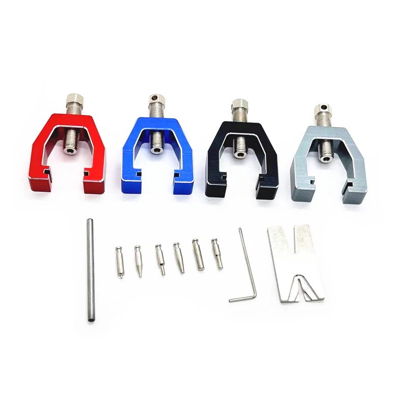 

1Set Motor Pinion Gear Puller Remover Copper Gear Extractor Mini Removal Tool w 0.9mm-3.9mm Ejector Pins for RC Helicopter Parts