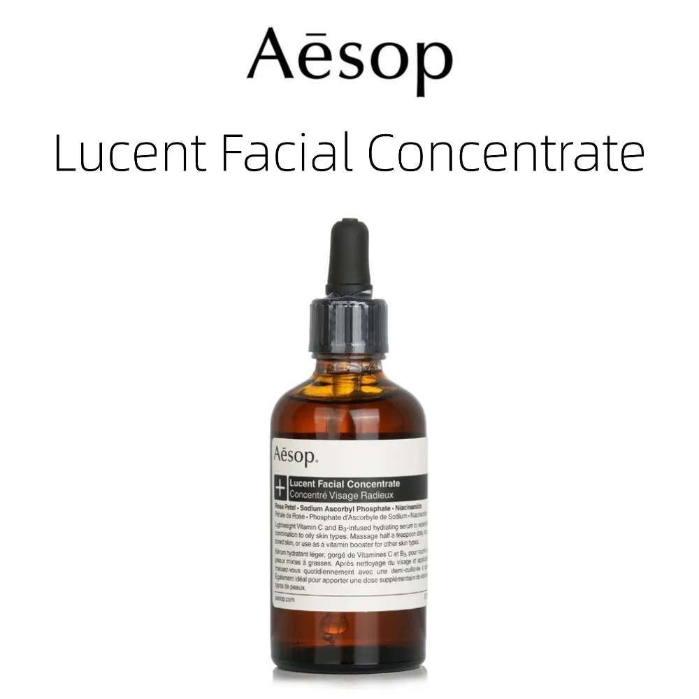 

Aesop Lucent Facial Concentrate 60ml/2oz, Soothe, Replenish & Balance Skin, Original Aesop Skin Cares, Beauty Health Care