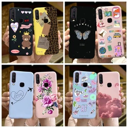 For Vivo Y12 Phone Case Colorful Bear Silicon Soft Back Cover For Vivo Y12 Y15 Y17 Y 12 15 17 Etui