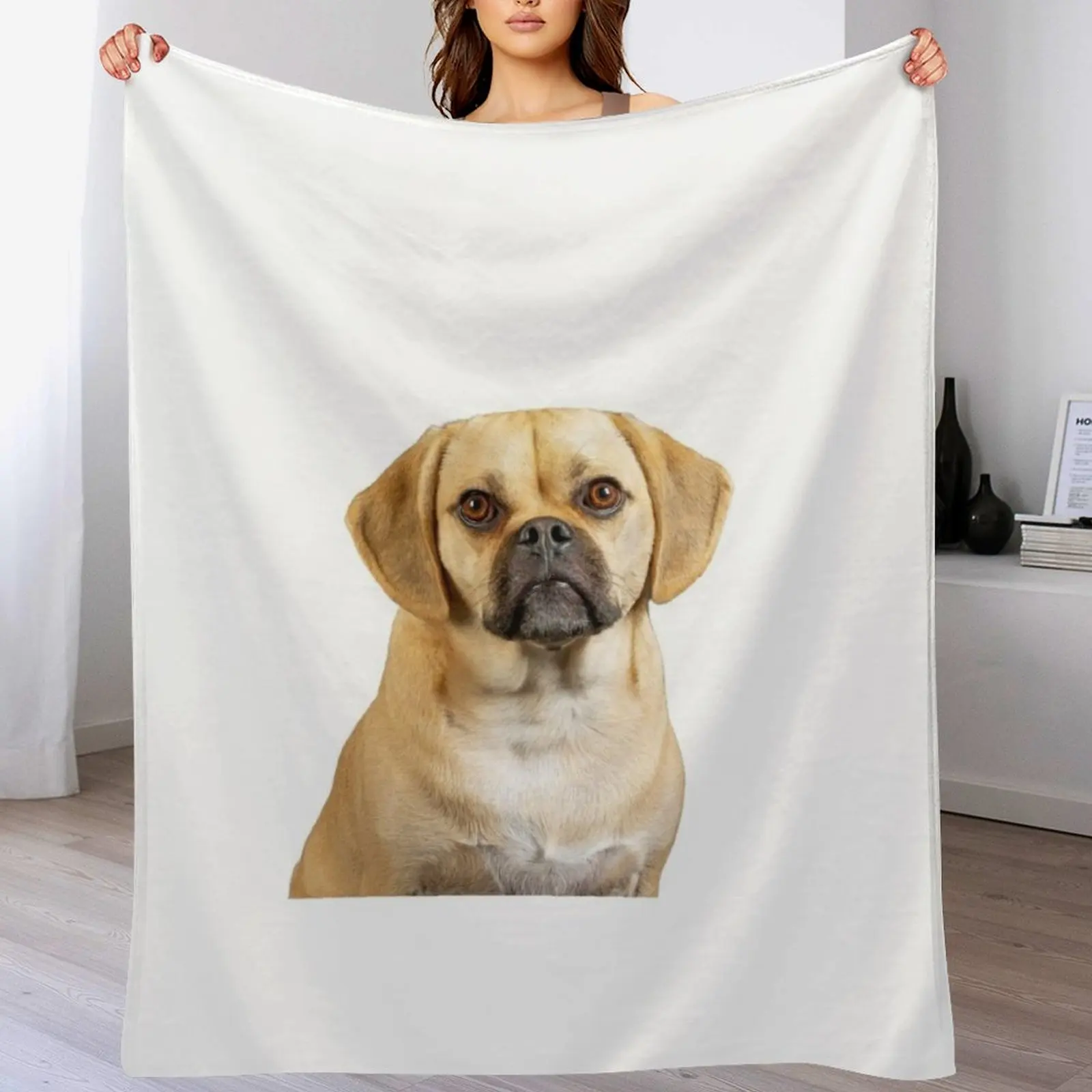 

Puggle Throw Blanket Summer For Decorative Sofa Furrys Blankets