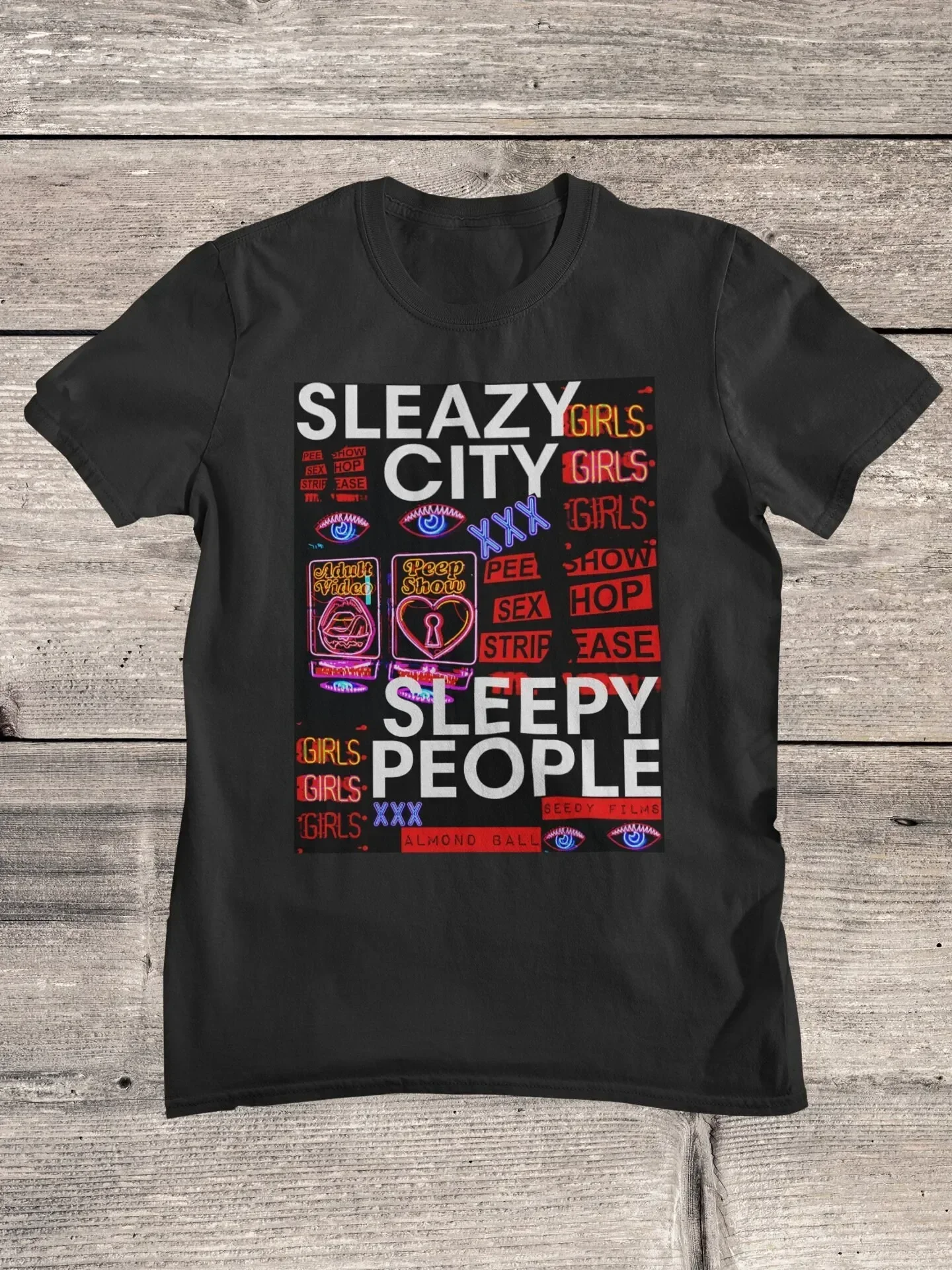Soft Cell T Shirt Marc Almond Dave Ball Sleazy Peep Show Synthpop Electronic Music Indie