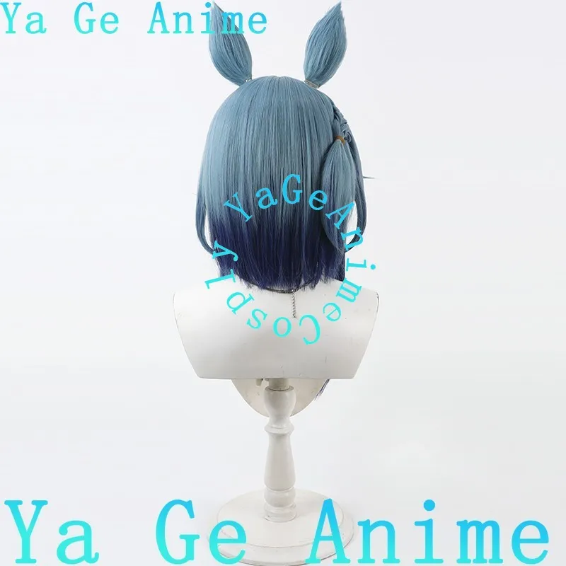 Peruka Cosplay Ya Ge Uma Musume Admire Groove z Uszami i Ogonem, Peruka Postaci z Gry o Wyścigach Konnych, Reality Show