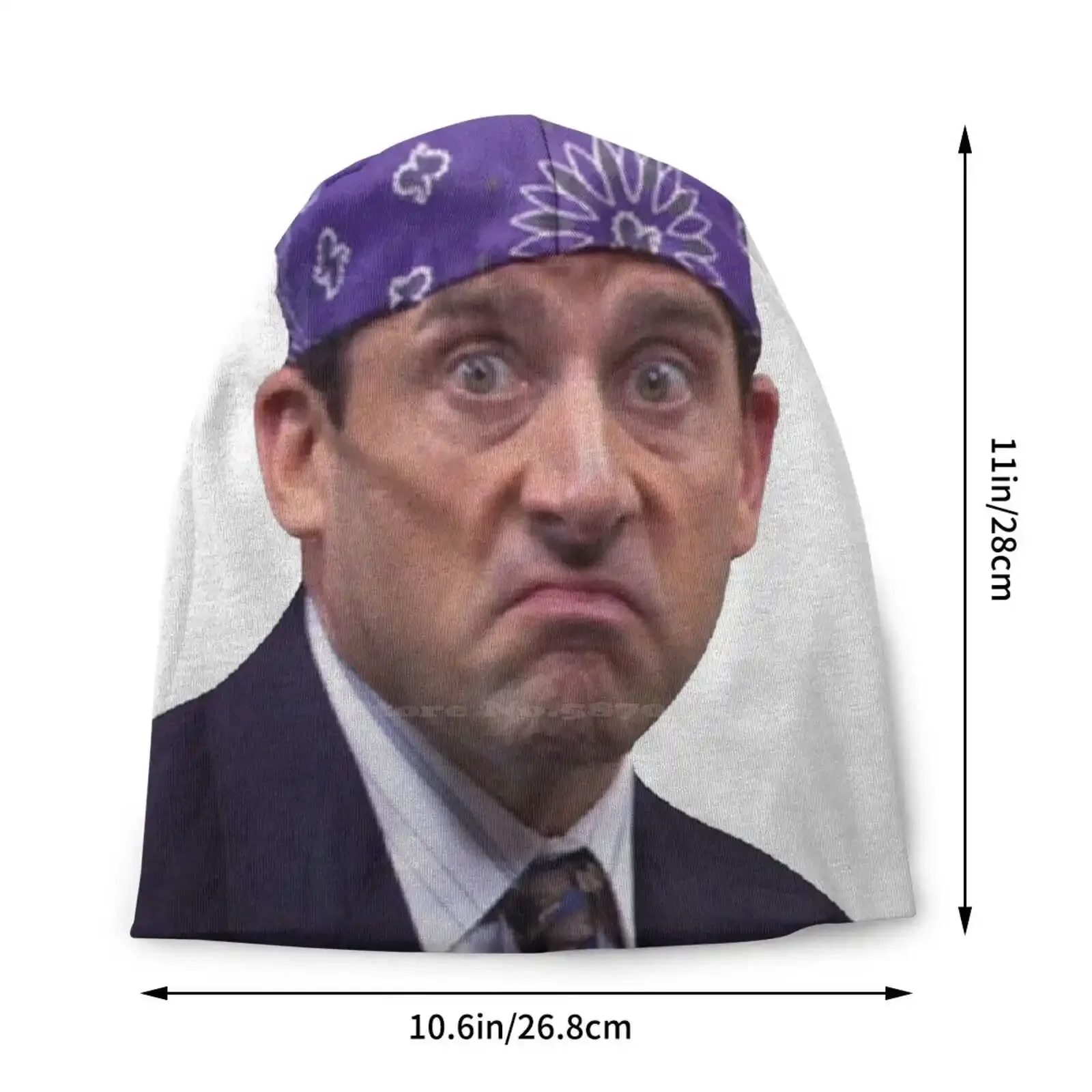 Prison Mike Knitted Hat Warm Beanie Outdoor Caps Positive Cute Funny For Friend Bumper Truck Phone Best Friend The Office Tv