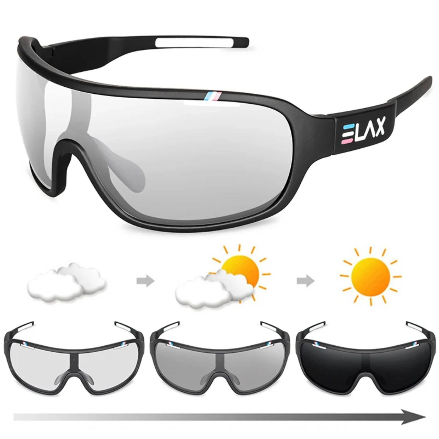 Polarisierte Photochrome UV400 Outdoor Rennrad Brillen MTB Sport Sonnenbrille Männer Frauen Fahrrad Fahrrad Brille