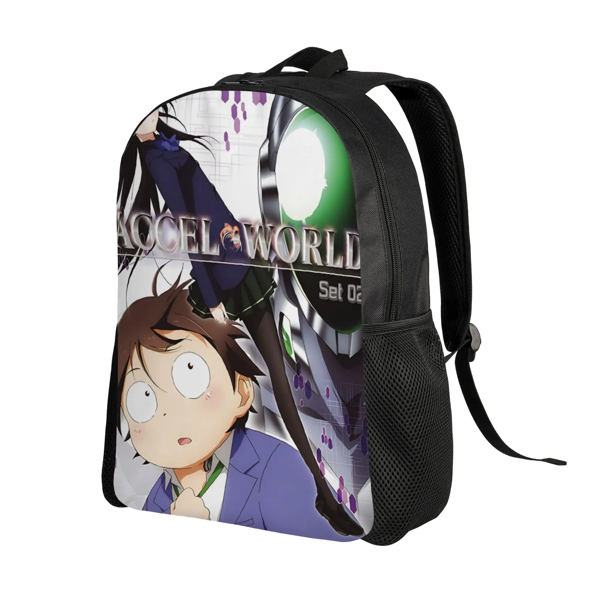 1Piece Accel World New School Year Book Pack A-Accel World High School Students  Backpack