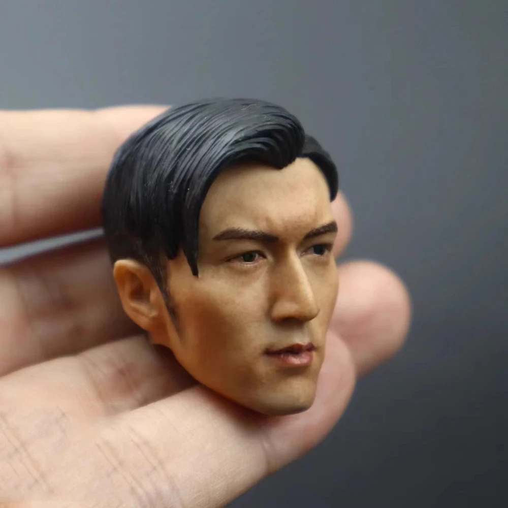 1/6 Male Asia HK Handsome Guy Nicholas Tse Head Sculpt Carving Toys Model For 12