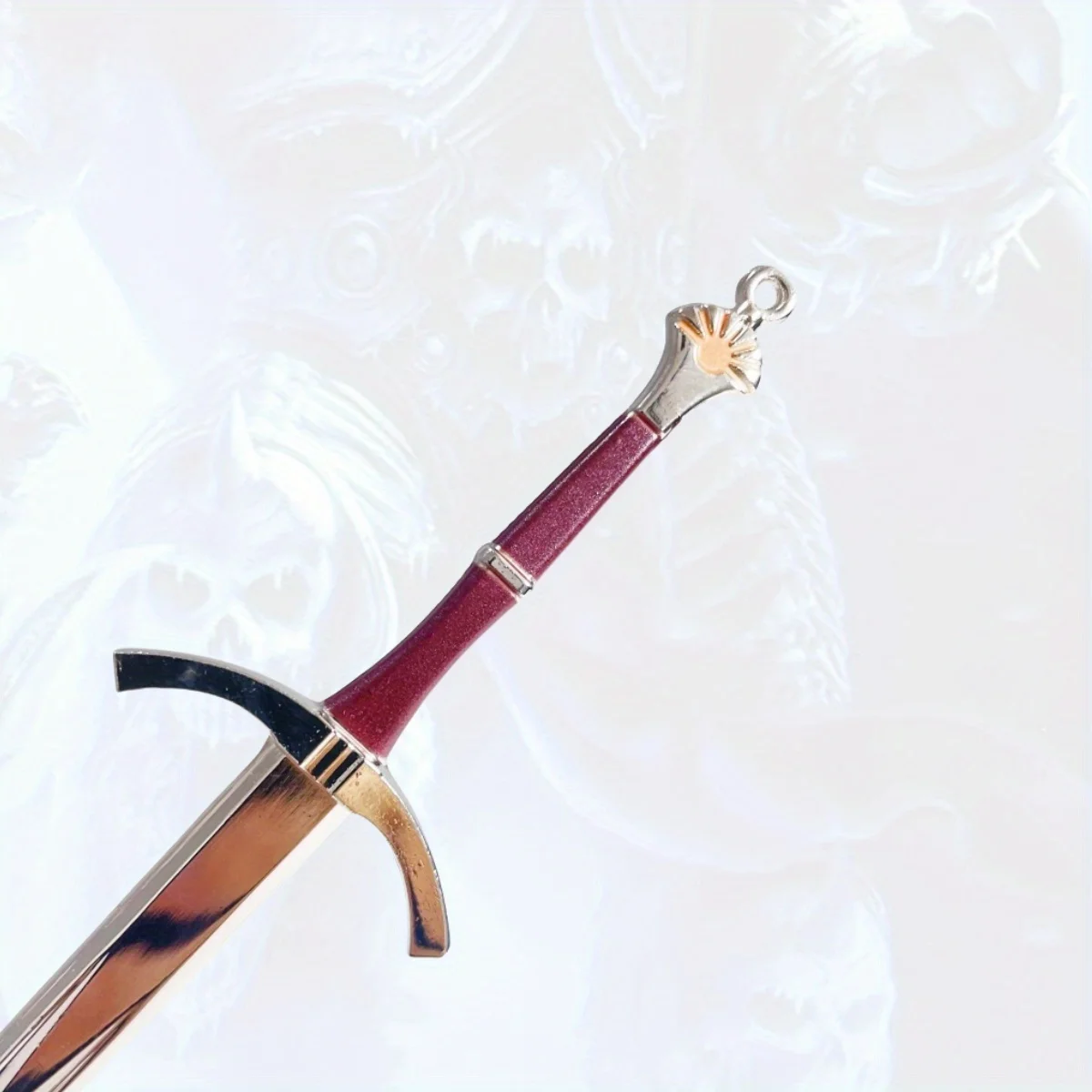 8.6인치 게임 오브 스론즈 메탈 카타나 검 일본 카타나 검 오리지널 사무라이 검 닌자 나이프 코스프레 액세서리 소품 장난감