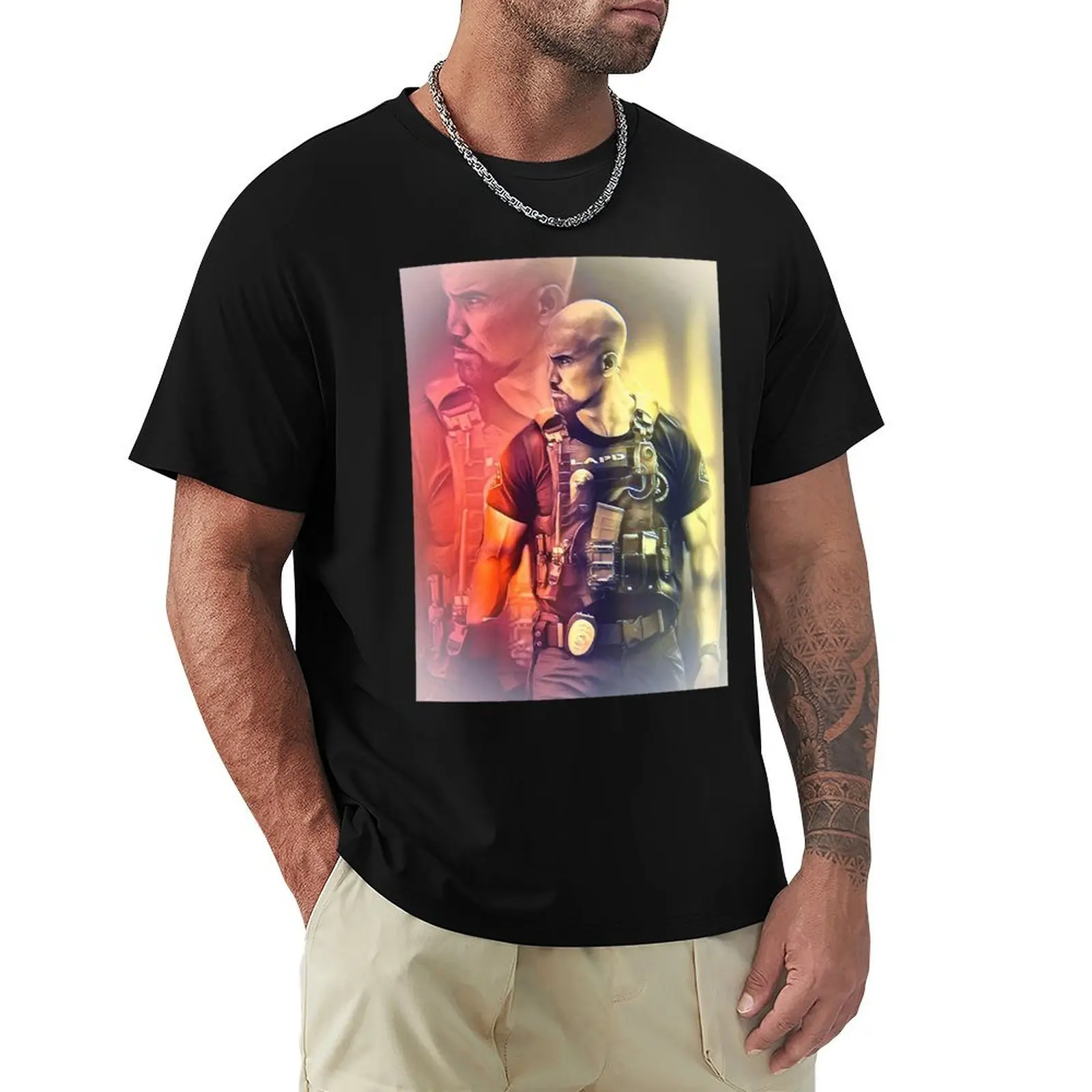 Needed Gifts Shemar Moore Graphic For Fans T-Shirt oversizeds summer top Men's t shirts