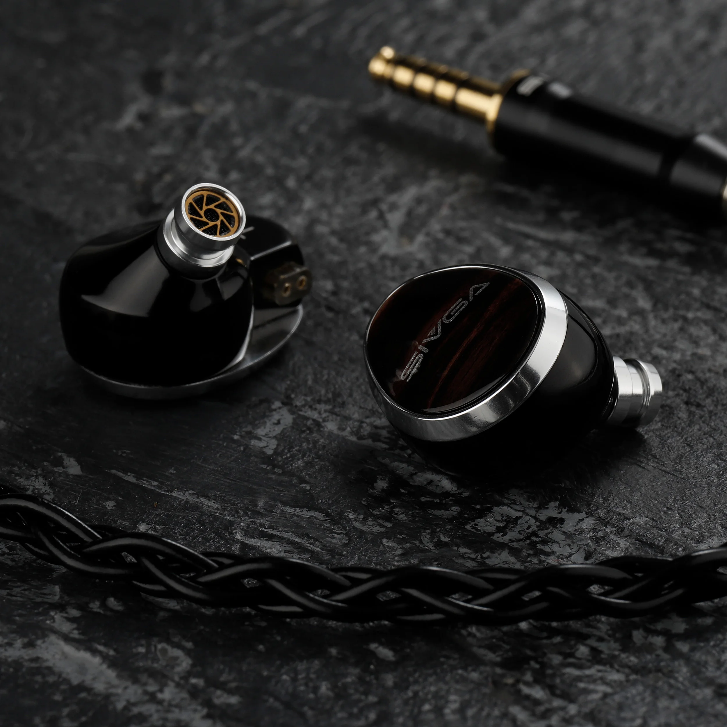 SIVGA ナイチンゲール クラシック木製平面磁気インイヤーモニター音楽