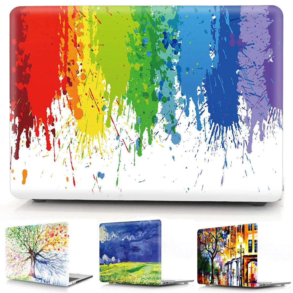 

Laptop Hard Matte Shell PVC Case Funda Bolsas For Macbook Air Pro 11 13 14 15 16 Chromebook Accessories For Mac M4 A3240 A2337