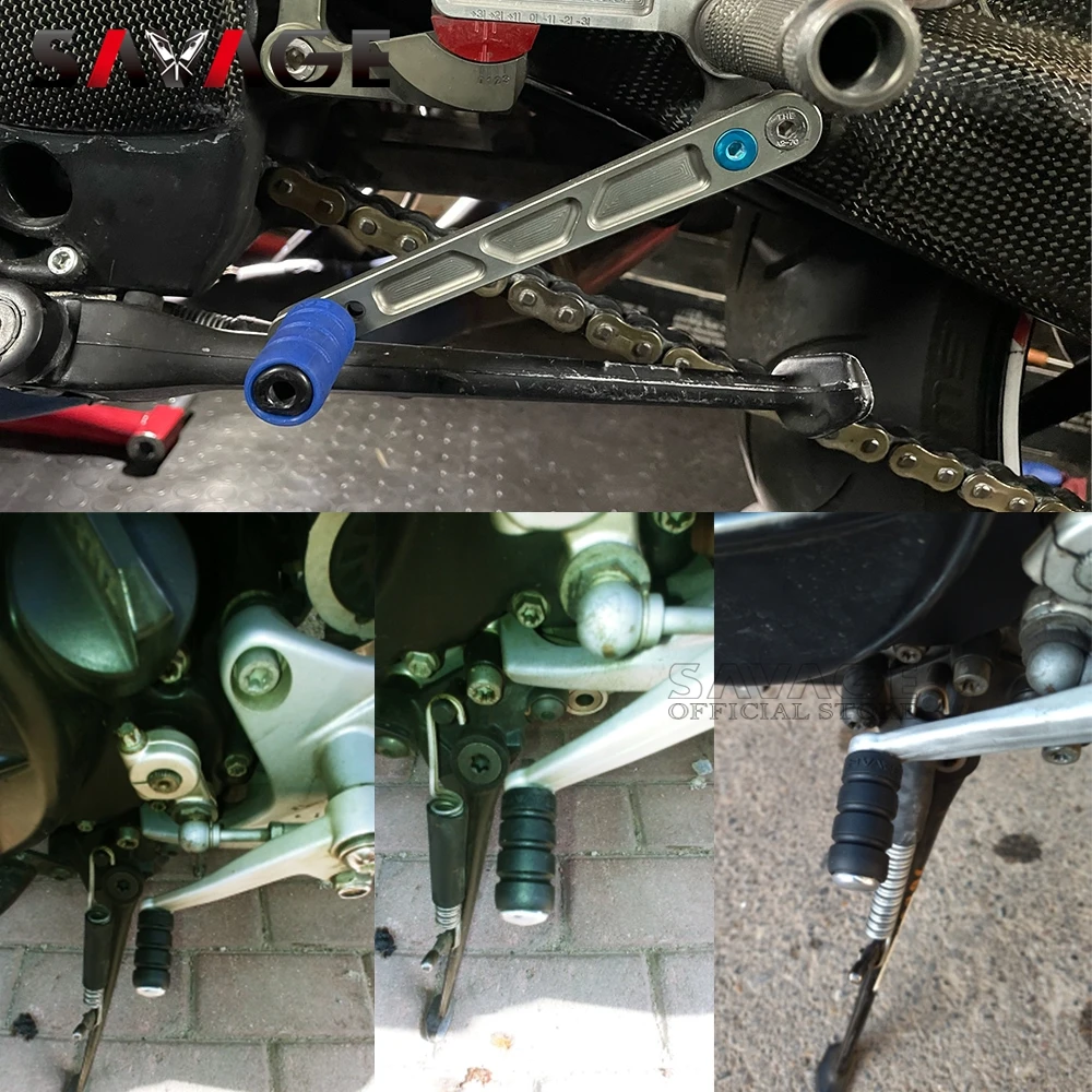 Pedal de engrenagem operado para motocicleta, almofada para bmw s1000rr hp4 s1000xr k1200s k1200r k1300r k1300s, alavanca de mudança de dedo do pé