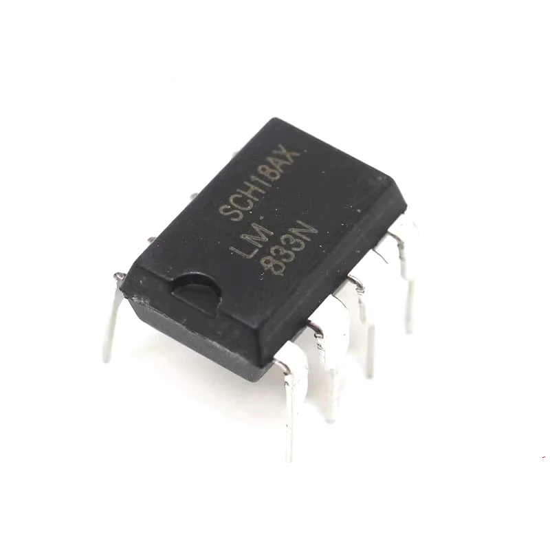 10PCS LM833N DIP8 LM833 DIP 833N DIP-8 new and original IC LM833