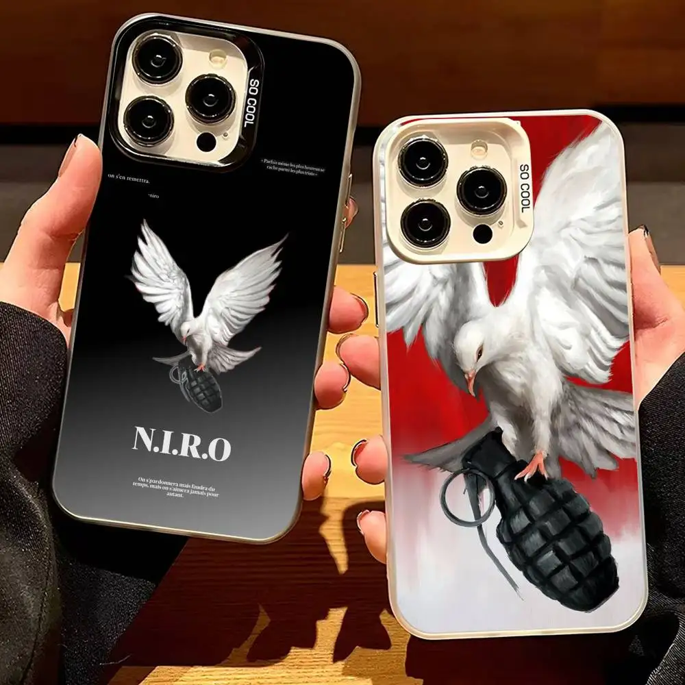 

Чехол для телефона с изображением рэпера N-NIRO OX7 для Apple 11, 12, 13, 14, 15, 16 Pro Max Plus, защитный чехол для усовершенствованного телефона