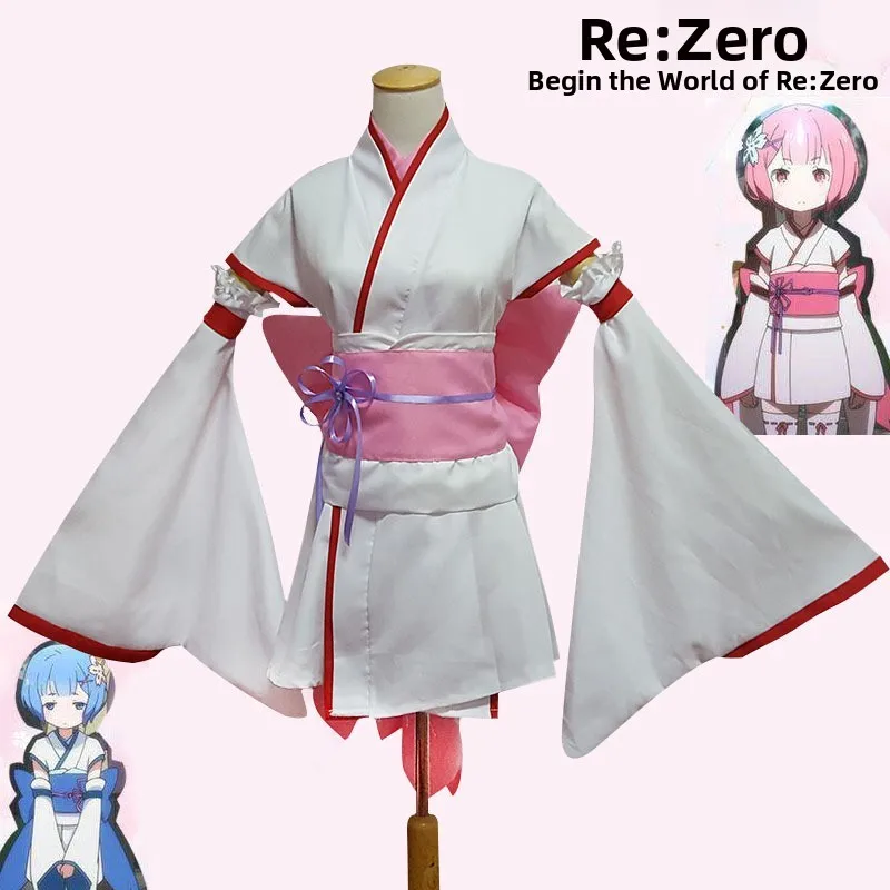 anime-cosplay-yukata-dr-ram-rem-from-zero-starting-another-world-life-lolita-girl-traditional-japanese-costume-women's-fas