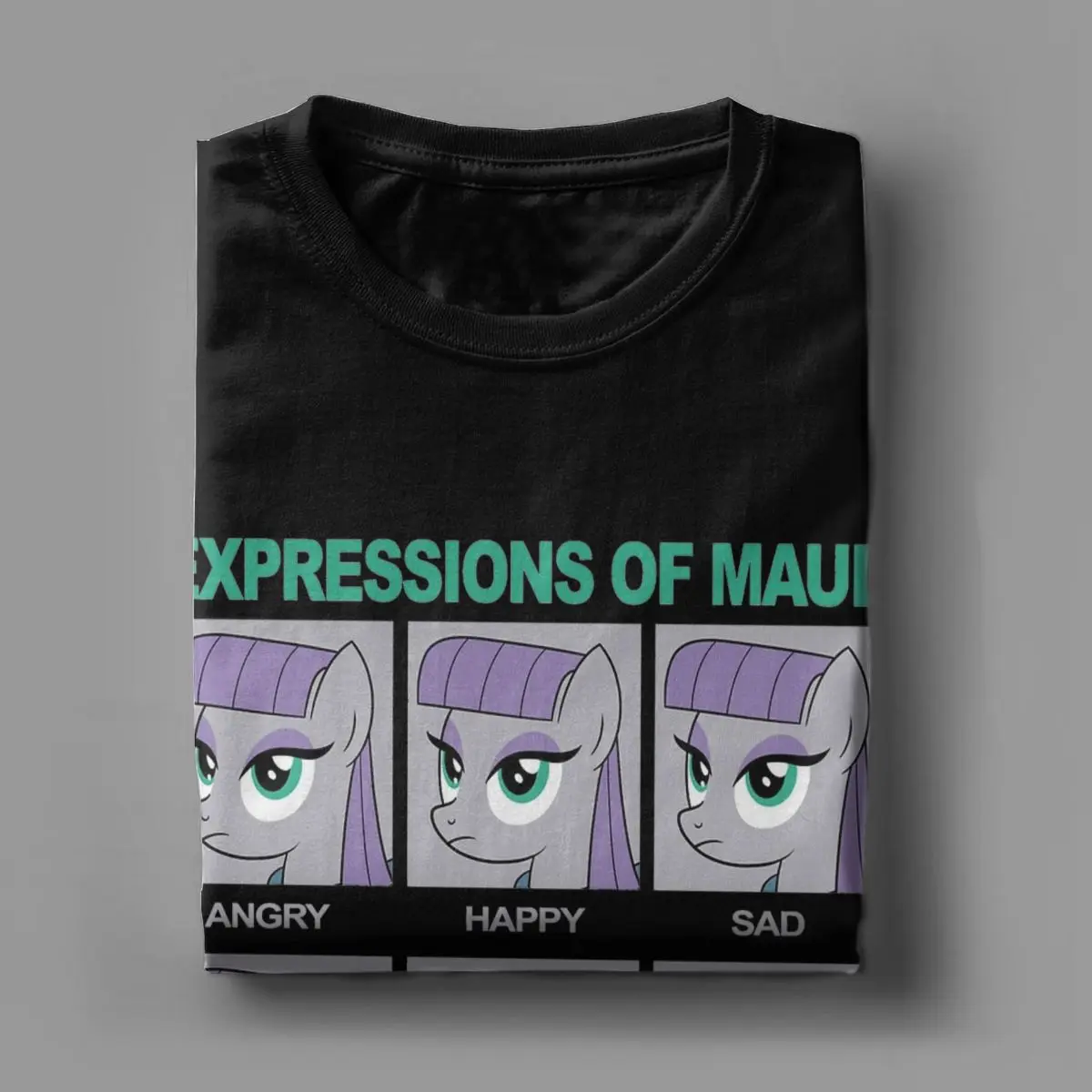 Men T-Shirts Expressions Of Maud Pie Sister Of Pinkie Pie Mlp 100% Cotton Tees Short Sleeve T Shirts O Neck Clothing Gift