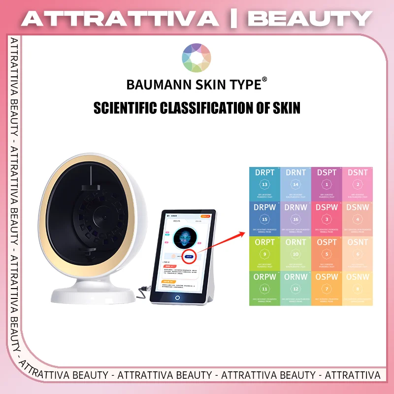 Magic Mirror Max 3D AI Skin Analyzer Scanner facciale completo 8 Spectrum Detection attrezzatura professionale per saloni di bellezza