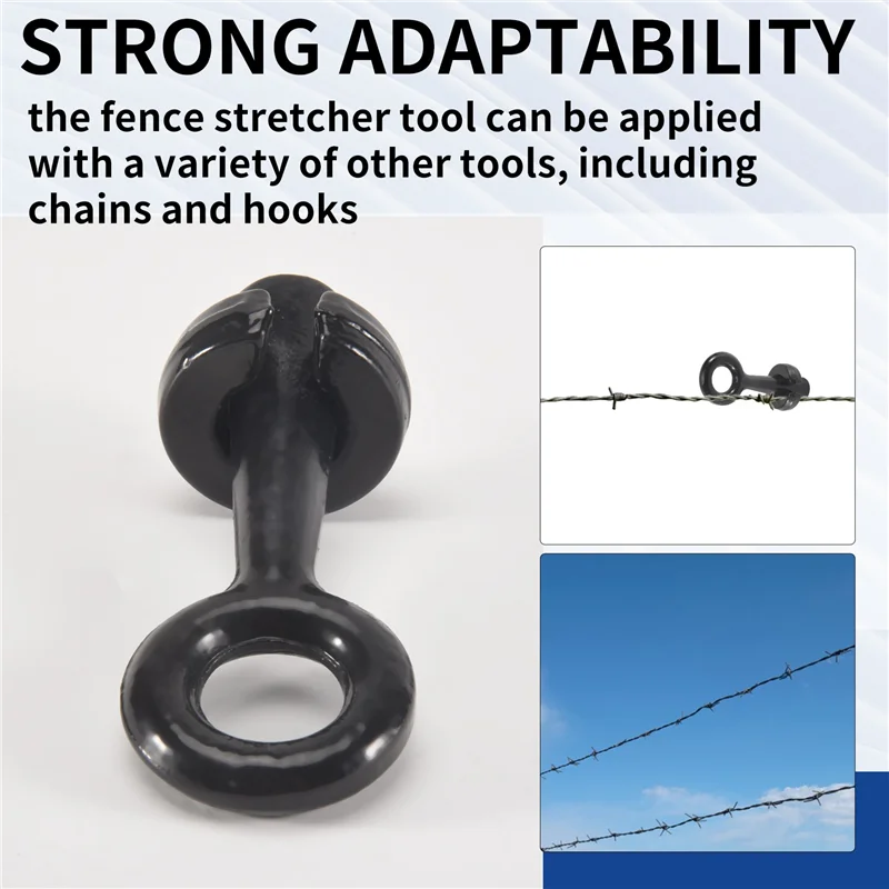 ABNO-3X Barbed Wire Pullers, Wire Gripper For Barb Wire Replacement For Fence Stretcher Tool, Repair Barb And Fence Wire