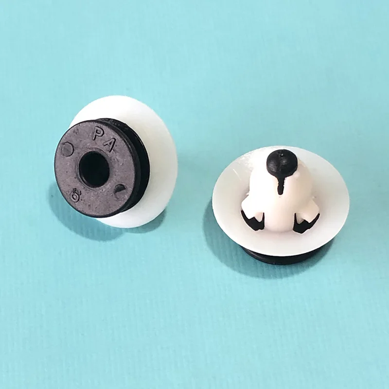Clips embellecedores de plástico para Volvo, paneles de Fascia Interior, tarjetas de puerta y cubiertas de pilar para Volvo 30653441, S80, S60, S40, XC90, XCV60, 10 unidades