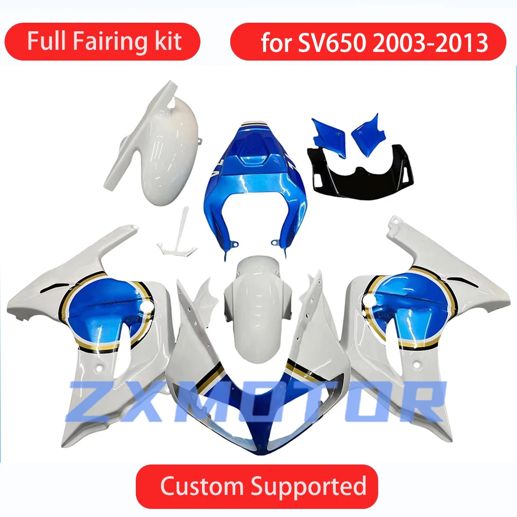 Hot Style Fairings for SV650S 2003-2008 2009 2010 2011 2012 2013 Aftermarket Motorcycle Fairing Kit SV1000S 03-13