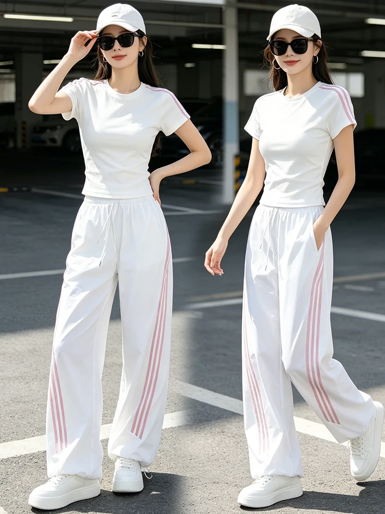 conjunto-de-dos-piezas-de-ropa-deportiva-para-mujer-top-de-manga-corta-informal-y-delgada-para-verano-pantalones-anchos-ropa-de-baile