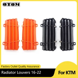 OTOM Motorcycle Radiator Louvres Rad Guards For KTM SX XCW EXC HUSQVARNA FC TE GASGAS 125 250 350 450 Dirt Bike Motocross Enduro