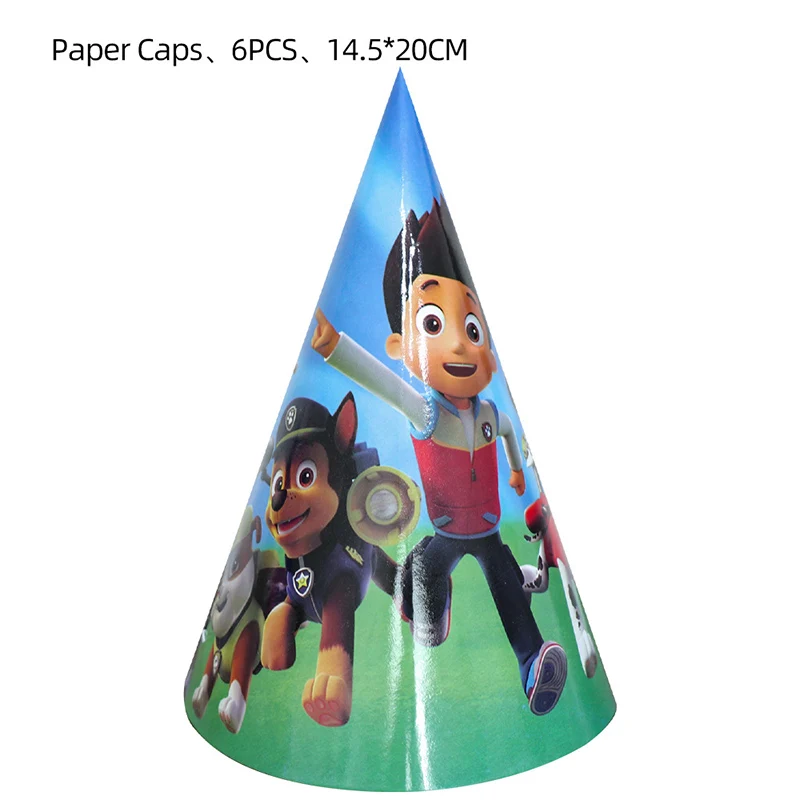 PAW Patrol Verjaardagsfeestje Decoratie Nieuwe Versie Ballon Set Wegwerp Servies Kid Event Supplies Banner Achtergrond Cadeau