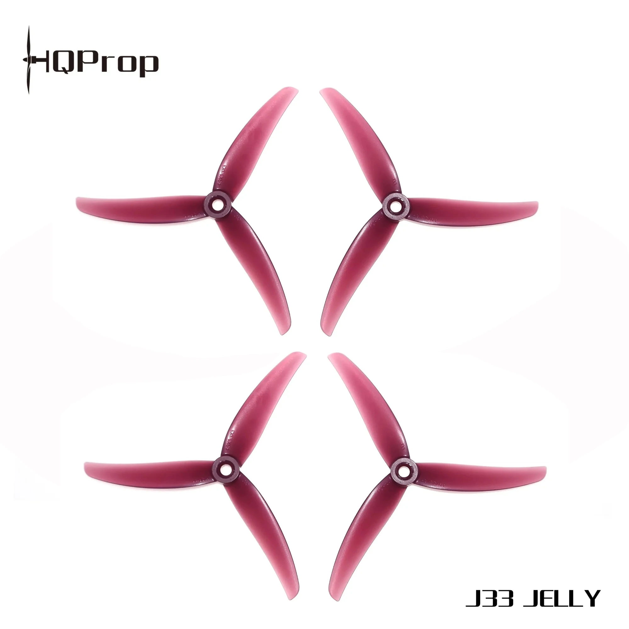 2 Pairs HQProp J33 4.9x3.3x3 (2CW + 2CCW) 5-Inch Flower Flying Fpv Crossing Aircraft Racing Propeller Blades Propellers