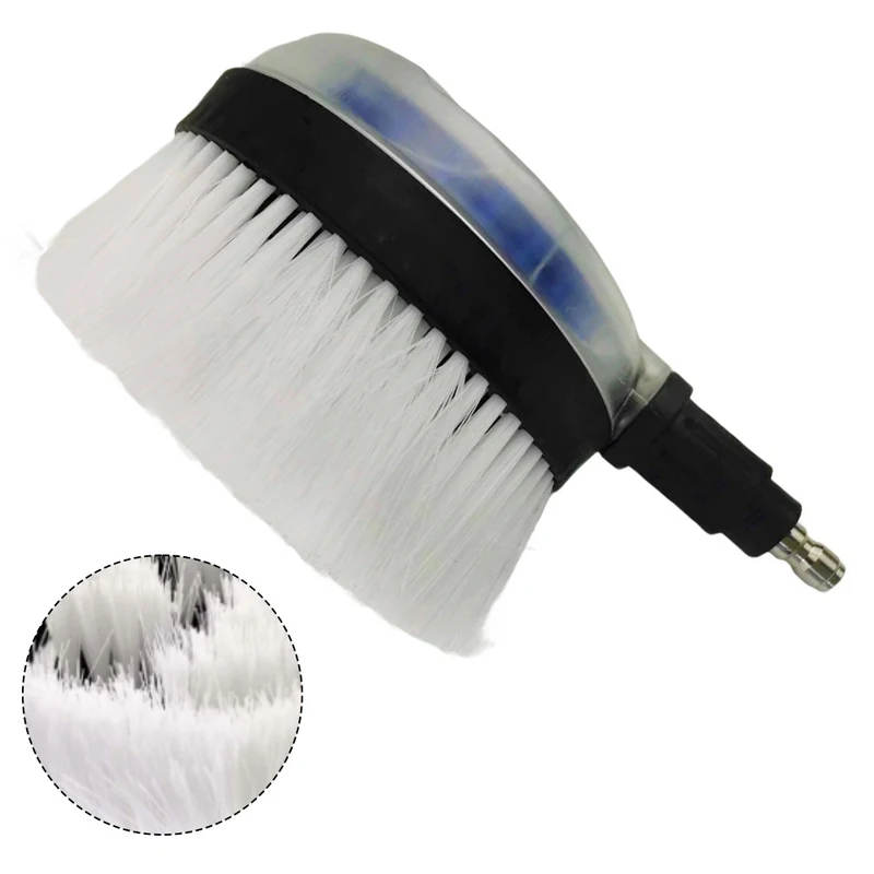 

1/4" High-pressure Car Washing Tool Cleaning Brush Quick Connect Vehicle Clean Rotating Brush High Pressure Washer For Vehicle