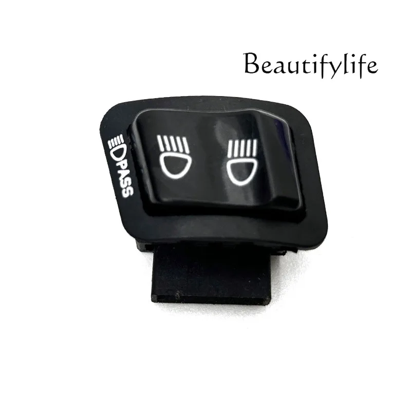 

Motorcycle electric vehicle five switches dimmer PASS four holes three plugs 3 wires, button with overtaking light
