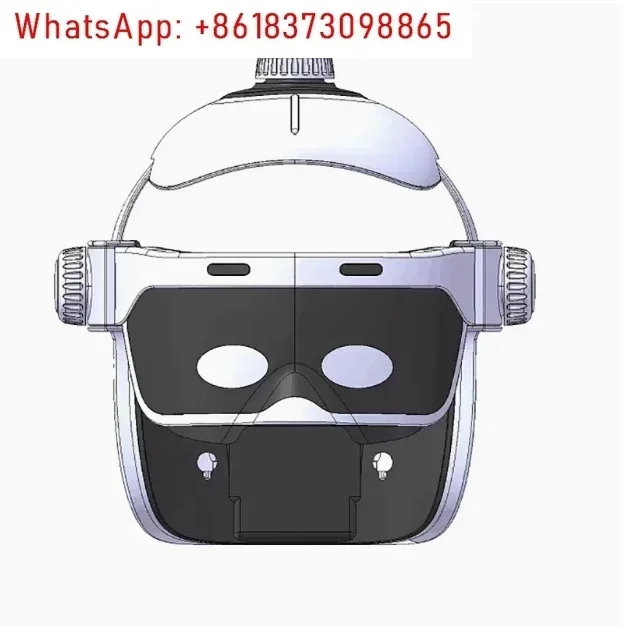

Electric Head Massager Home Use Scalp Heat Compress Relaxation Massage Device Headache Air Pressure Kneading Bluetooth Music
