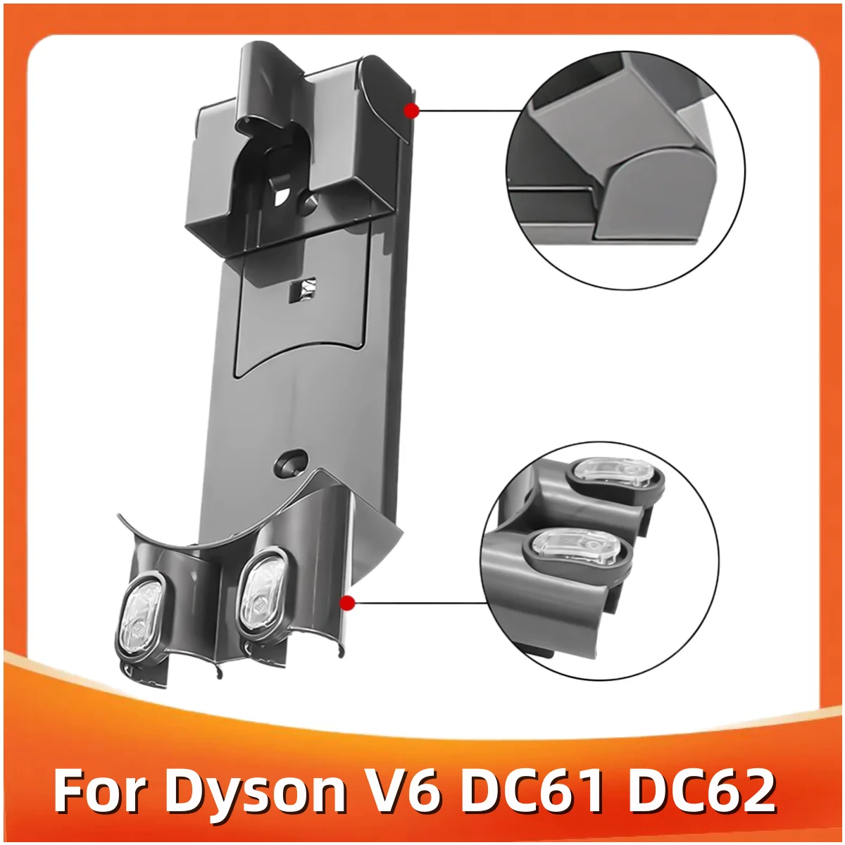 Стойка для хранения пылесоса серии Dyson V6 DC61 DC6 Пилоны Док-станция Зарядное устройство База Вешалка Насадка Кронштейн Запасные части